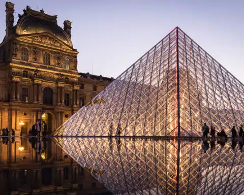 the louvre, paris